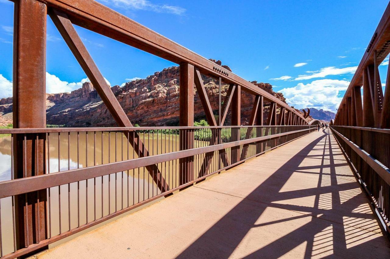 Creekside Cowa-Bungalow! Hotell Moab Eksteriør bilde